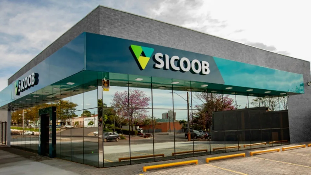 Foto de uma agência Sicoob